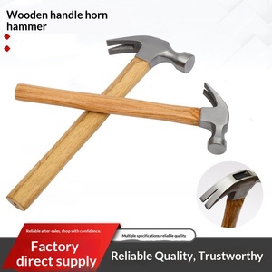 Factory wholesale wooden handle claw hammer wooden handle hammer lifting hammer <b>nail</b> pulling hammer home claw hammer - Product Image 1