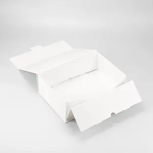 Oferta especial Nueva caja de regalo plegable de siete platos respetuosa con el medio ambiente Caja de cartón de concha de una pieza Caja de regalo de gama alta