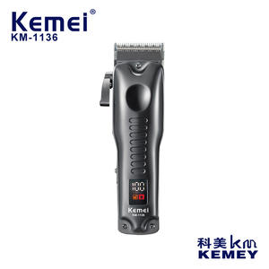 Cortadora de Pelo Eléctrica Kemei KM-1136 con Pantalla Digital, Recargable por USB, para Uso Doméstico y para Mascotas - Product Image 4