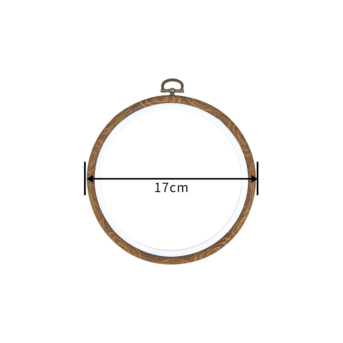 17 cm Circle embroidery hoop