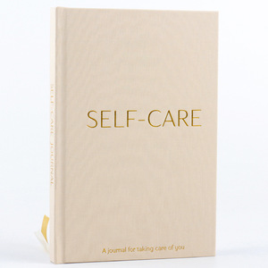 2026 New lòng biết ơn Tạp Chí Tiếng Anh tùy chỉnh Linen bìa cứng Bìa tự chăm sóc Tạp Chí máy tính xách tay vàng Logo A5 - Product Image 4