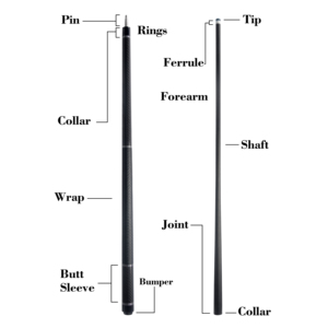 Queue de billard personnalisée en fibre de carbone avec embout <span class=keywords><strong>Unilock</strong></span> ou Radial, uniquement l'embout de la queue de saut. - Product Image 6