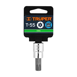 BOX 6 Douille Torx T-55, entraînement 3/8'', TRUPER - Product Image 4
