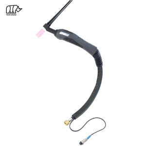 Antorcha de Soldadura TIG INWELT WP9 de Argón Enfriada por Gas 110Amp DC 95Amp AC <span class=keywords><strong>con</strong></span> Interruptores Reemplazables - Product Image 4