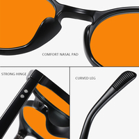 Lunettes d'ordinateur tendance 2024, logo personnalisé, montures optiques TR90, mode, femmes, hommes, anti-lumière bleue