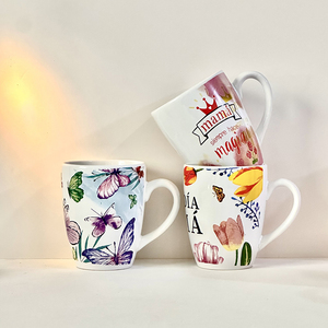 Tasse en céramique Fête des Mères, motif floral 'Mama <span class=keywords><strong>espagnole</strong></span> qui fait toujours de la magie', pour café, vente en gros, unité de base - Product Image 4