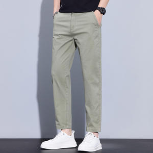 Pantalons décontractés d'été pour hommes, pantalons capri, pantalons de <span class=keywords><strong>costume</strong></span> slim stretch à séchage rapide - Product Image 2