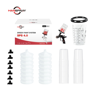 专业环保 HANSPRAY 塑料一次性油漆搅拌杯，带隔层，用于汽车油漆搅拌 - Product Image 2