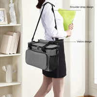 NOUVEAU 2025 YCH Sac isotherme souple portable 20L imperméable avec logo personnalisé en tissu Oxford + matériau PEVA pour usage extérieur