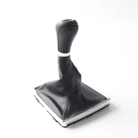 Untuk Mercedes C-Class W204/W207/A207 2008-2014 Kenop Tuas Persneling & Penutup Boot Kulit Anti Debu Aksesoris Interior Tuas Persneling