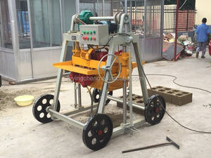 <span class=keywords><strong>2026</strong></span> QT40-3b Manuelle Betonhohlblockmaschine Mobile Blockherstellungsmaschine mit Vakuumextruder - Product Image 5