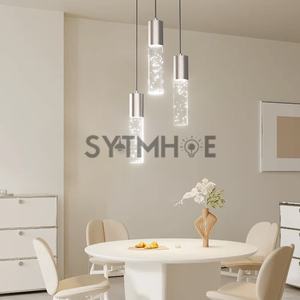 ثريات وإضاءات معلقة 3 في 1 بقوة 21 واط، متوفرة في المخزون الأمريكي، إضاءة حديثة للمطابخ والفنادق بتيار متردد 110-130 فولت مع سلك قابل للتعديل بطول 1.5 متر من سيمثو - Product Image 3