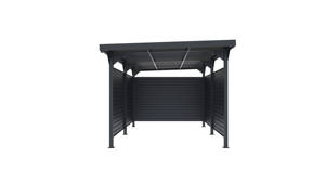 3.6m2 / 5.9x6.7ft Mini <span class=keywords><strong>abri</strong></span> <span class=keywords><strong>de</strong></span> <span class=keywords><strong>jardin</strong></span> <span class=keywords><strong>de</strong></span> stockage multifonctionnel moderne avec rembourrage <span class=keywords><strong>de</strong></span> pied d'<span class=keywords><strong>ancrage</strong></span> - Product Image 4