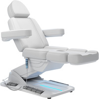 Table de massage SPA à 3 moteurs, électrique, relevable, en éponge, pour salon de beauté, PVC, design moderne minimaliste, mobilier de salon, modèle YY499