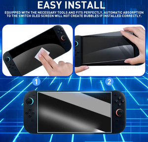Protection d'écran en verre trempé anti-rayures HD transparente pour Nintendo Switch 2, PS5, <span class=keywords><strong>ASUS</strong></span> Portal – Accessoires de jeu en aluminium de haute qualité - Product Image 6