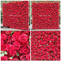 Décoration de mariage : Guirlande florale artificielle en soie rose et blanche pour plafond, table ou mur, idéale pour la Saint-Valentin