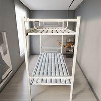 Mobilier d'auberge en acier américain massif et lit pliant facile à transporter pour chambre à coucher et maison