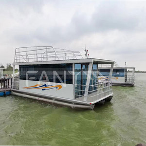 Fanye maison moderne bateaux fabricant bas <span class=keywords><strong>prix</strong></span> conteneur base à énergie solaire maison-<span class=keywords><strong>bateau</strong></span> en aluminium - Product Image 5