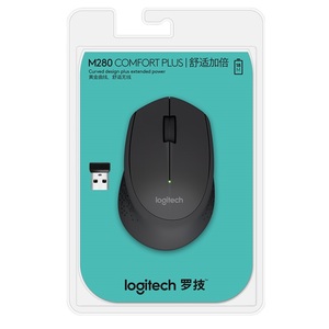 Logitech M280 Wireless Mouse 2.4 GHz with USB Nano Receiver 1000 DPI Optical Tracking Compatible with PC <strong>Mac</strong> Laptop Chromebook - Product Image 4