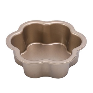 Moldes para hornear de chiffon con forma de flor, perfectos, impecables, lavables, robustos, con base extraíble, para cenas, chefs y accesorios de repostería. - Product Image 3