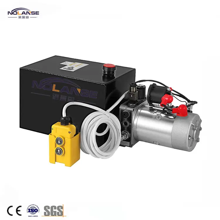 Remote Control Hydraulic Power Unit Pack For Dump Trailer Truck
