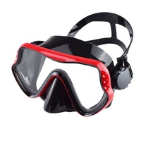 Nouveau design 2026 – Masque de plongée à lentille unique anti-buée et étanche avec silicone liquide, faible volume