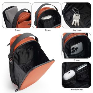 <b>Large</b> Polyester Fitness Gym Bag with Magnetic Water Bottle Holder Cross-Border Special Water <b>Cup</b> and Messenger Bag - Product Image 5