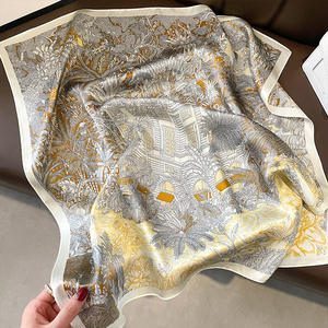 ผ้าพันคอไหมแท้ 100% ลายดอกไม้ป่าหรูหรา แมนซิง <span class=keywords><strong>ส</strong></span>ำหรับคุณแม่ ฤดูใบไม้ร่วง ปรับแต่งได้-โลโก้ <span class=keywords><strong>ส</strong></span>ี ขนาด ใช้งานได้หลากหลาย - Product Image 2