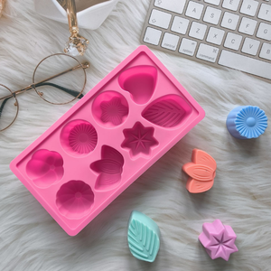 BPA miễn phí Silicone bánh khuôn tự làm hình trái tim <span class=keywords><strong>handmade</strong></span> xà phòng lá bánh trang trí khuôn nướng bánh - Product Image 4