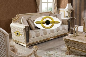 Hebillas Decorativas Doradas de Plástico para Sofá, Accesorios de Ferretería para Muebles de Varios Estilos, Venta al por Mayor - Product Image 5