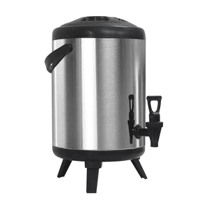 Dispensador <span class=keywords><strong>de</strong></span> Agua Caliente Comercial <span class=keywords><strong>de</strong></span> Acero Inoxidable 304 - Tanque Aislado <span class=keywords><strong>de</strong></span> Doble Capa para Té y Café, Ideal para Fiestas y Catering - Product Image 1