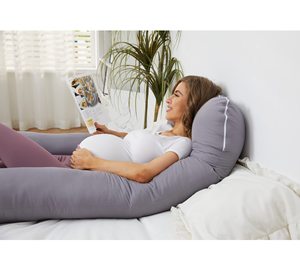 Almohada de embarazo personalizada al por mayor caliente U G <span class=keywords><strong>H</strong></span> Shape Full Body embarazada <span class=keywords><strong>maternidad</strong></span> embarazo almohada G para mujeres embarazadas - Product Image 3