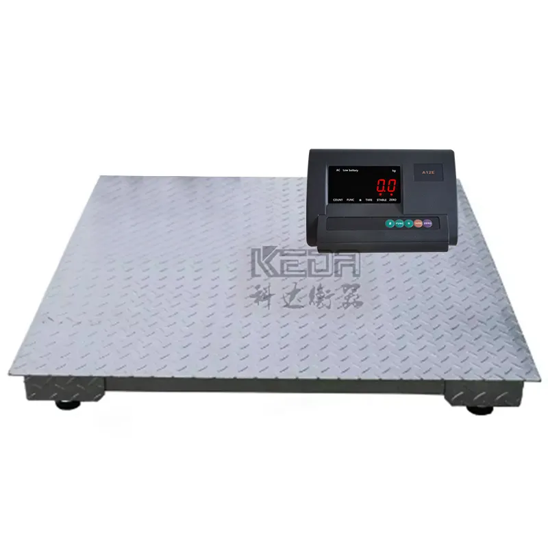Balança Keda 1ton 5ton balança de piso resistente preço da balança para uso industrial