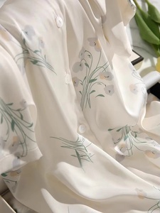<span class=keywords><strong>Pigiama</strong></span> personalizzato <span class=keywords><strong>donna</strong></span> primavera e autunno nuovi pantaloni di seta Set di casa confezione regalo per migliore amico pigiami in <span class=keywords><strong>raso</strong></span> pigiami da notte da <span class=keywords><strong>donna</strong></span> - Product Image 5