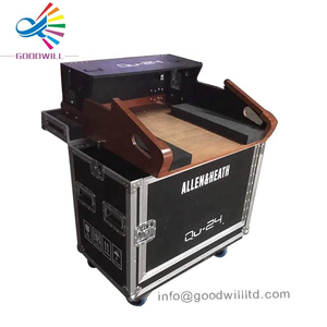 กล่องใส่เครื่องผสมเสียงแบบไฮดรอลิกสั่งทำพิเศษสำหรับ Allen Heath QU16 QU24 <span class=keywords><strong>QU32</strong></span> พร้อมดีไซน์ฝาพับ - Product Image 6