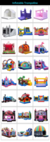 Jeu de fête pour enfants personnalisé en usine Offre Spéciale toboggans gonflables château gonflable d'arrière-cour videur plein d'entrain avec piscine