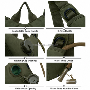 Bouteille d'hydratation <span class=keywords><strong>de</strong></span> 3L, sac à dos en EVA <span class=keywords><strong>camouflage</strong></span> pour l'extérieur, sac à eau portable pour voyage, cyclisme, alpinisme, SEHA25 - Product Image 3