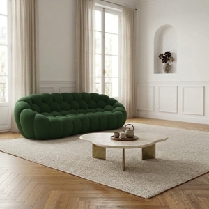 Sofá de Fútbol de Diseño Moderno para Apartamentos Grandes, Muebles para Sala de Estar, Recepción de Ventas, Sofá de Tres Plazas - Product Image 1