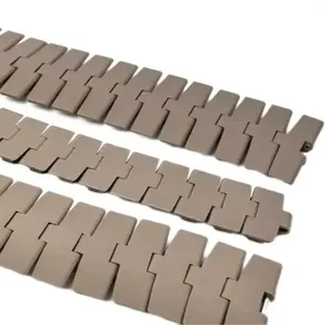 880TAB K325 K450 פלסטיק POM מסוע אצטלי שרשרת עליון שולחן מתעקל עם ברגים הנעה וגלגלי סרק - Product Image 1