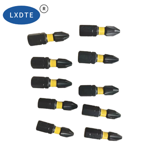 LXD PH2 <strong>PZ2</strong> S2 Steel Magnetic Screwdriver <strong>Bit</strong> 25mm 1/4" Hex Shank Black Oxide for Impact Driver Drill OEM Support - Product Image 2