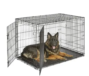 Folding Dog Cage Small Dog Pet Cage Bottomless Dog Cage