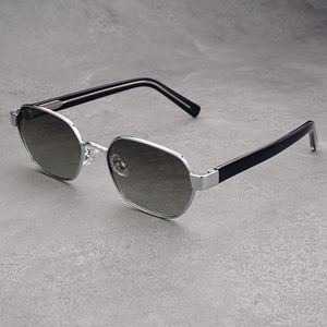 Elegant Oval Metal Frame <b>Sunglasses</b> Full Rim UV400 Protection Unisex Adult Sun Protection - Product Image 4