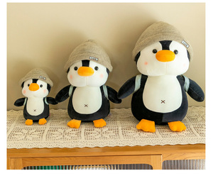 Viaggio piccolo pinguino peluche giocattoli pinguini peluche peluche bambole di peluche Spheniscidae cuscino bambole per artigli - Product Image 2
