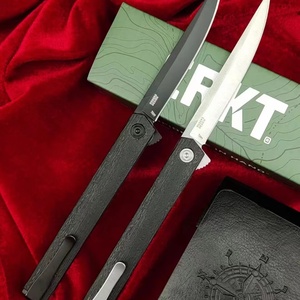 มีด战术 CRK-7097 ปรับแต่งได้ คุณภาพสูง ผลิตจากเหล็กกล้าไร้สนิม พร้อมปลอกมีดอุตสาหกรรม คาร์บอนไฟเบอร์ DIY OEM - Product Image 2