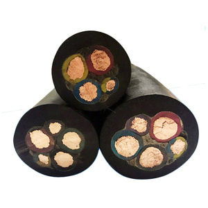 Waterdichte rubber geïsoleerde flexibele kabel 2 3 4-aderig 1,5 2,5 4 6mm Yc Cabtyre rubber omhulde kabel - Product Image 4