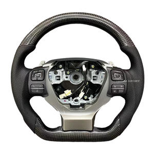 Volante de Madera para <span class=keywords><strong>Lexus</strong></span> IS 250 350 300 300h <span class=keywords><strong>200t</strong></span> LS430 460 500 IS200 2006-2013 2010 2008 2016 2014 - Product Image 3