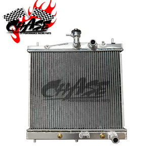 Système de refroidissement, radiateur en aluminium pour <span class=keywords><strong>Nissan</strong></span> Cube <span class=keywords><strong>Cubic</strong></span> March Micra BGZ11 YGZ11 K12 02- 214609U01A 21460-AX000/100/200, pièces automobiles - Product Image 1