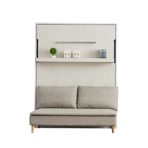 <strong>Smart</strong> Bedroom <strong>Furniture</strong> Sets Vertical Folding Murphy Wall Bed With Sofa - Product Image 1