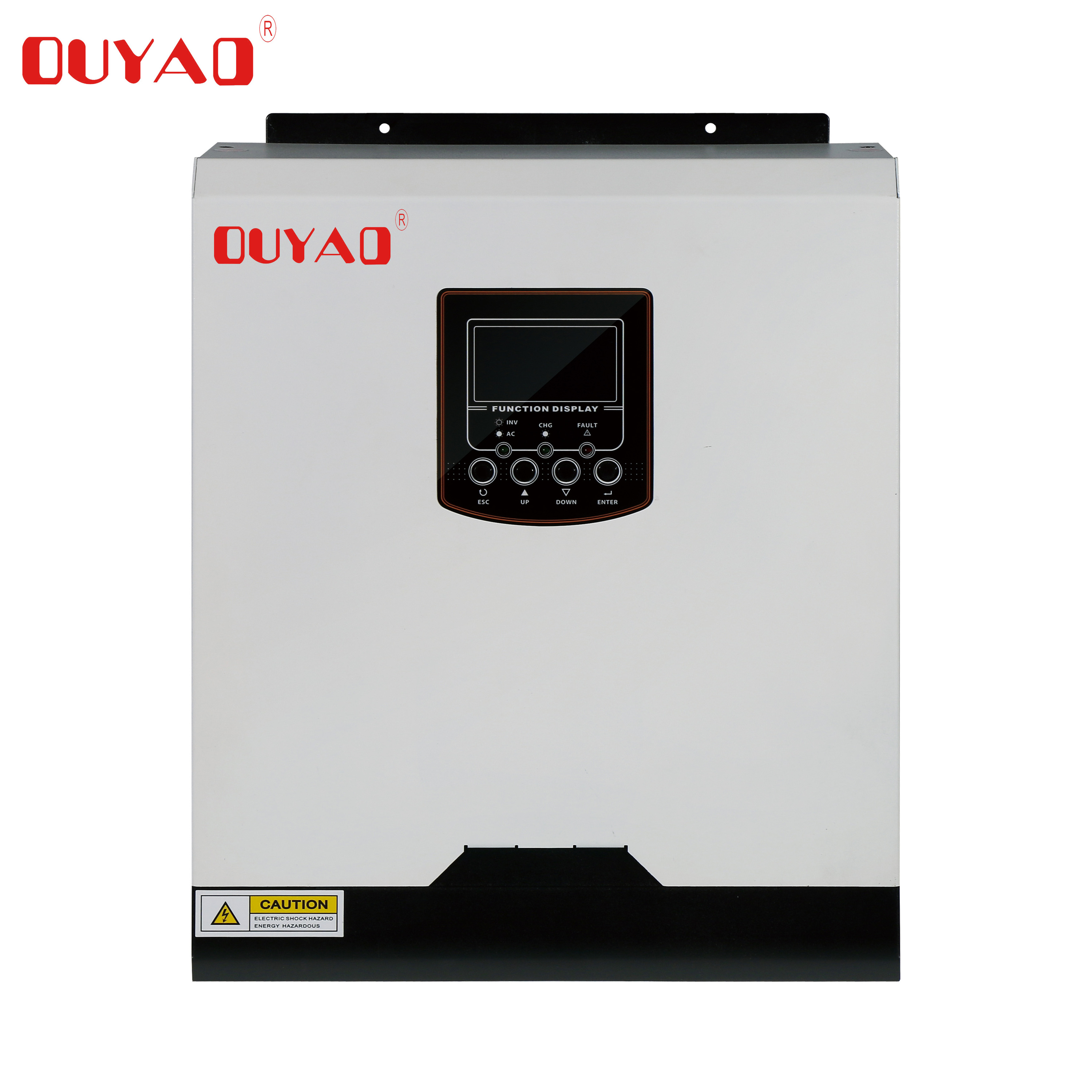 OUYAD HY3022VM 3kva 2400W off grid hybrid inbuilt MPPT solar controller high frequency solar inverter