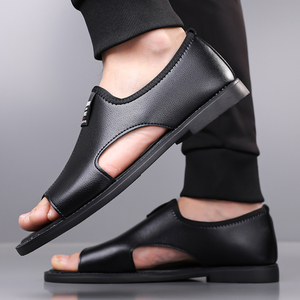 Sandales Homme Été 2026 Nouveauté Antidérapantes et Anti-Odeur Chaussures de Plage Père Pêcheur et Conducteur Portant Deux Paires de Sandales - Product Image 2